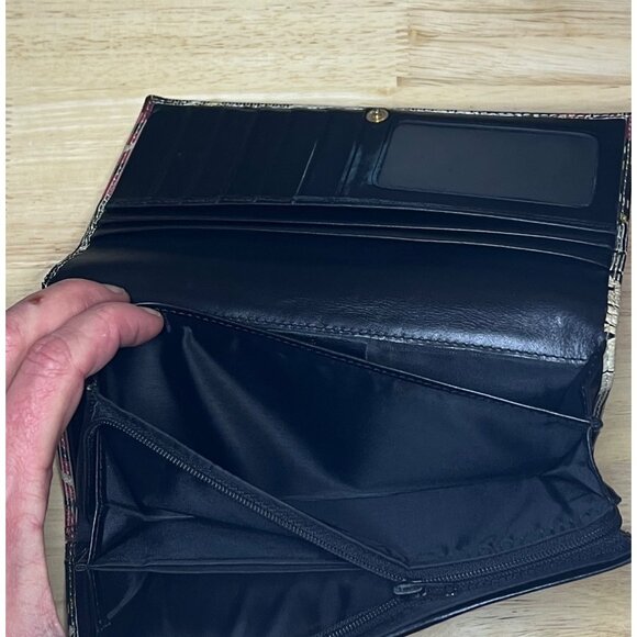 Vivienne Westwood Tartan Check Wallet With Gold Orb Logo - Picture 8 of 15